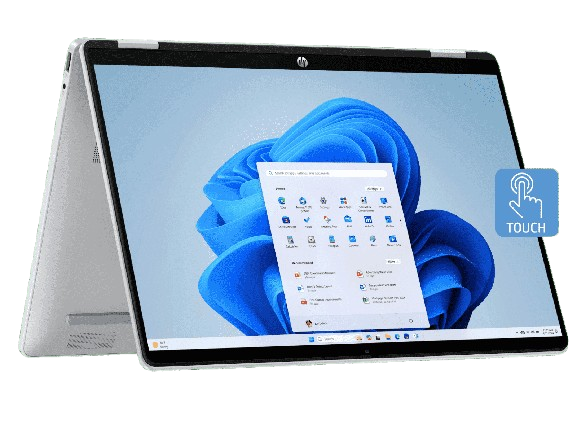 HP OmniBook 5 Flip 35.6 cm (14) 14-fp0790TU Silver Core i5 1334U 16GB 1TB 14"2K IPS Iris Xe Grtaphics Windows11 MSO