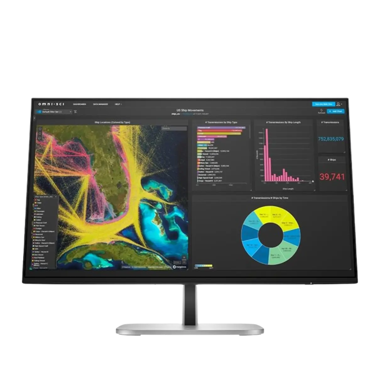 HP Series 5 Pro 23.8-inch FHD USB-C USB Hub Business Monitor (524pu) – 100Hz IPS Display, RJ-45 LAN, DisplayPort, Ergonomic Stand