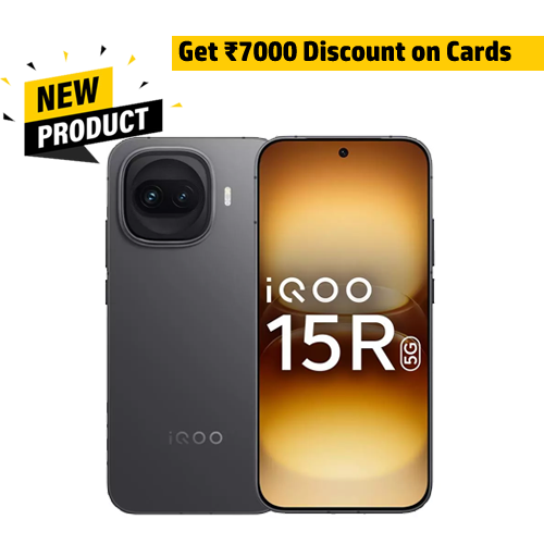 iQOO 15R 8GB+256GB - Snapdragon 8 Gen 5 7600mAh 1.5K 144Hz AMOLED EyeCare Display
