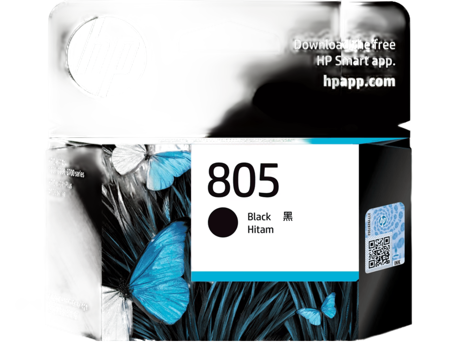 HP 805 Black Original Ink Cartridge