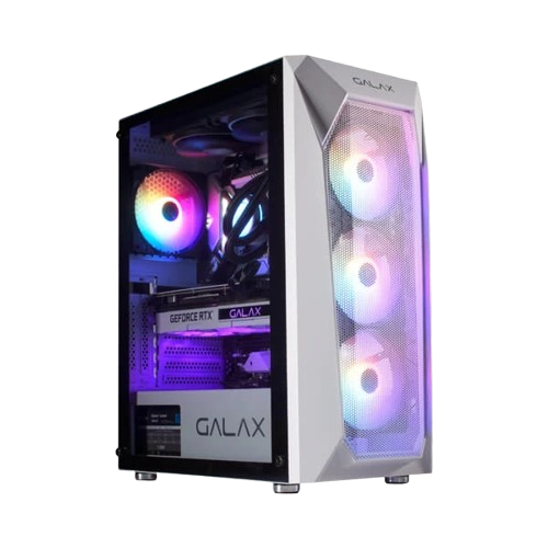 Galax Revolution-05 Mesh RGB (ATX) Mid Tower Cabinet (White)