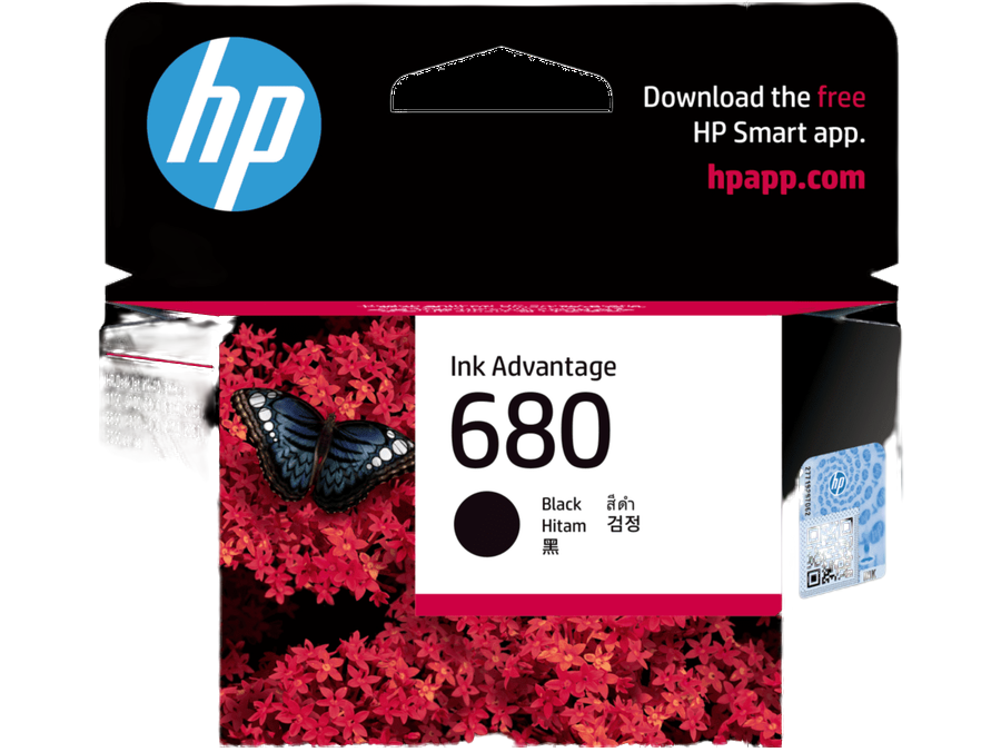 HP 680 Black Original Ink Advantage Cartridge