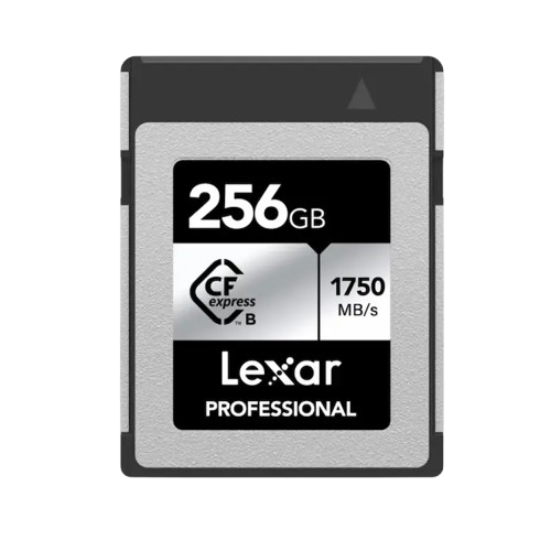 Lexar LCXEXSL256G-RNENG Professional Cfexpress 2.0 Type B Card Silver Series - 256 GB Capacity