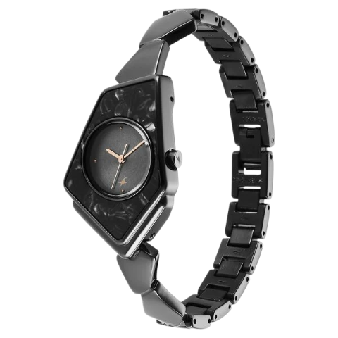 Fastrack Younique Quartz Analog Grey Dial Metal Strap Watch for Girls