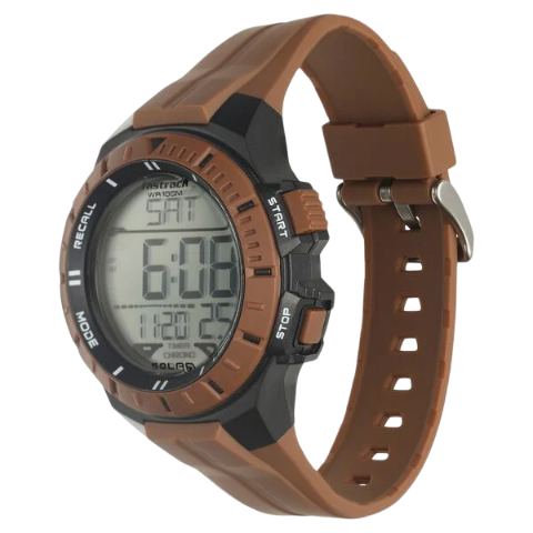 Fastrack Streetwear Digital Dial PU Strap Watch for Guys