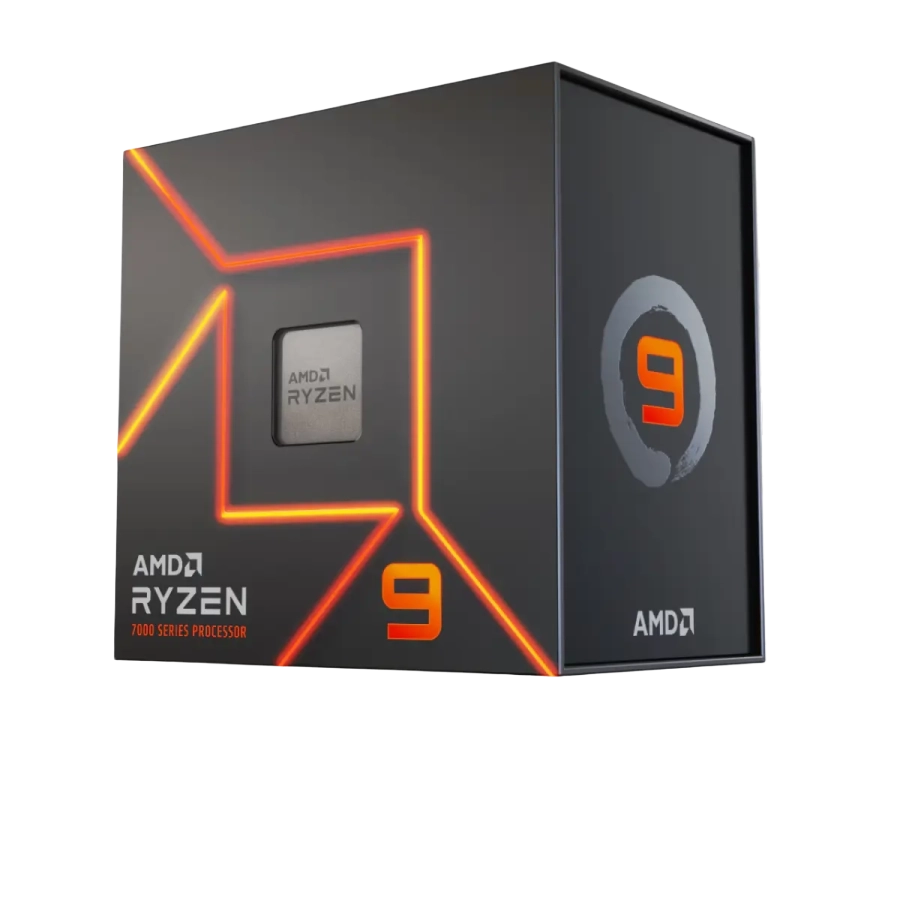 AMD Ryzen 9 7900X Processor with Radeon Graphics 12 CPU cores, 24 threads & clock speed of 4.7GHz