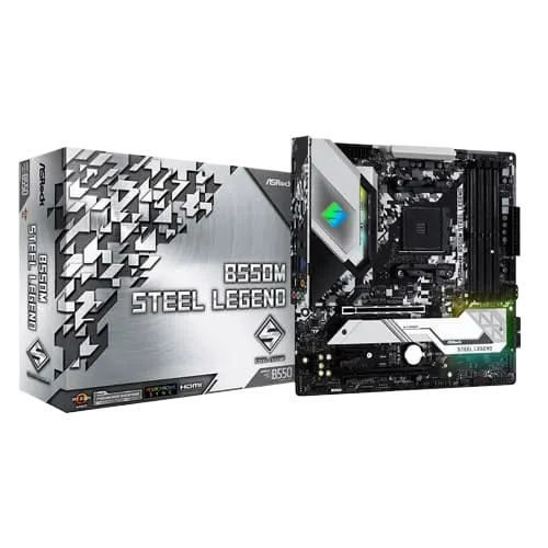 Asrock B550M Steel Legend Motherboard