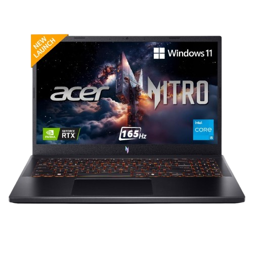 Acer NITRO V 15 Gaming Laptop Intel core i5 13420H 16GB 512GB SSD 8GB NVIDIA GeForce RTX 5050 15.6"FHD IPS Windows 11 MSO
