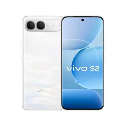 vivo S2 5G 8GB+128GB Silk White | 6.67-inch AMOLED Display | 120Hz Refresh Rate | 50MP Rear Camera | 8MP Front Camera | 6500mAh Battery | 44W FlashCharge | 5G Smartphone