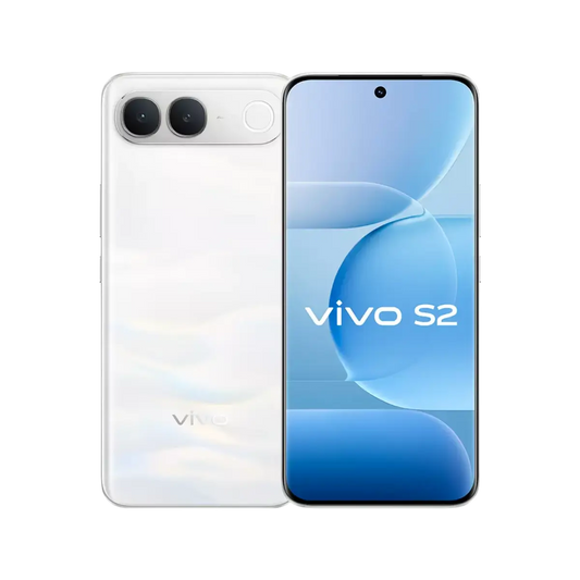 vivo S2 5G 8GB+128GB Silk White | 6.67-inch AMOLED Display | 120Hz Refresh Rate | 50MP Rear Camera | 8MP Front Camera | 6500mAh Battery | 44W FlashCharge | 5G Smartphone