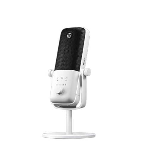 Elgato Wave:3 White USB Microphone and Digital Mixing Solution